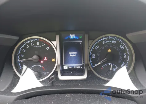 2023 Toyota Tacoma Sr5 V6 z USA, uszkodzony, nr VIN 3TMCZ5AN4PM597350